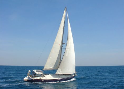 Fast and beautiful sailing yaht for a long while was most popular yacht for cruising and for yacht charter in Europe. Now available to you in Pattaya