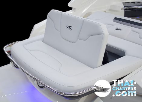 The new high-speed motorboat named Alex is a Monterey 328SS yacht - both cozy and luxury inside and out!