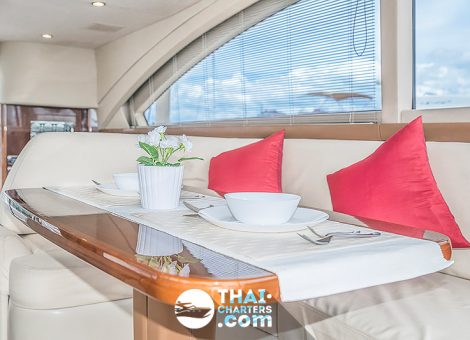 This is an immaculate Princess 54 Flybridge Motor Yacht available now with full options for the tropical climate. 