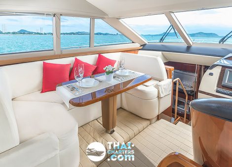 This is an immaculate Princess 54 Flybridge Motor Yacht available now with full options for the tropical climate. 