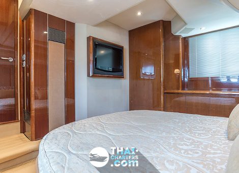 This is an immaculate Princess 54 Flybridge Motor Yacht available now with full options for the tropical climate. 