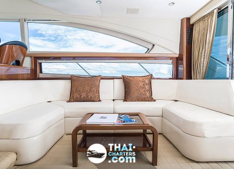 This is an immaculate Princess 54 Flybridge Motor Yacht available now with full options for the tropical climate. 