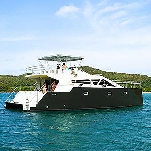 «Vector» motor catamaran