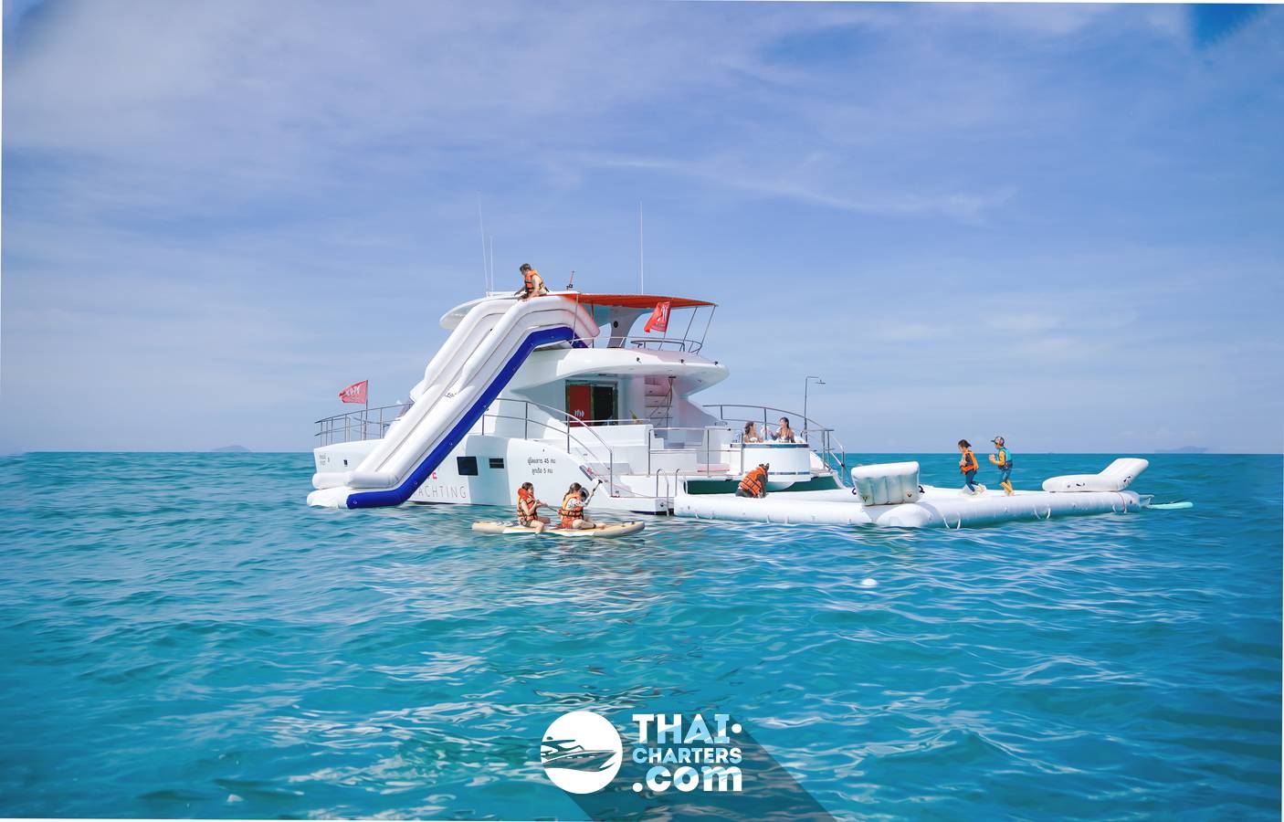«chardonnay 55ft» Power Catamaran For Rent In Pattaya