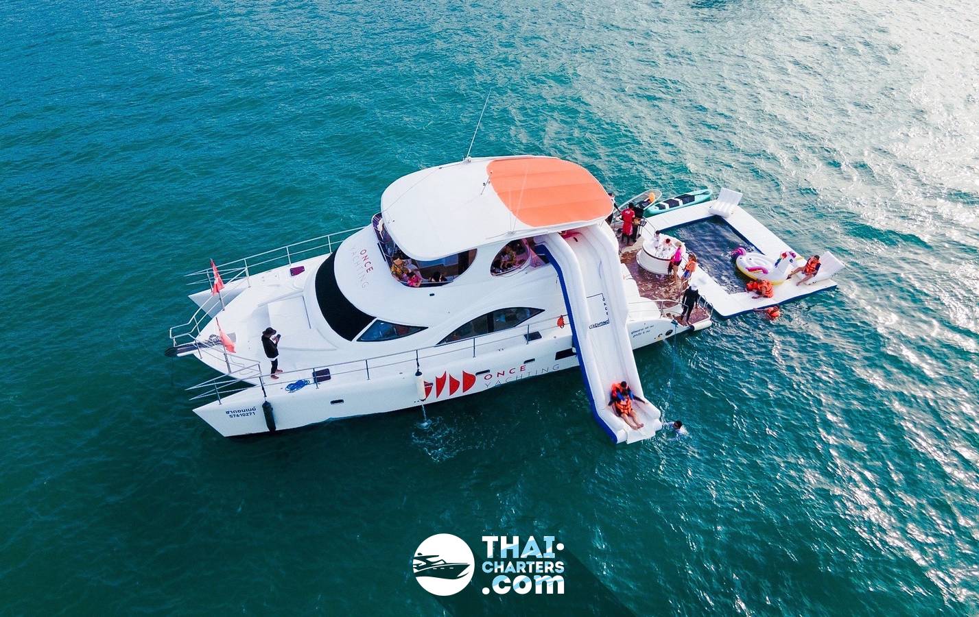 «chardonnay 55ft» Power Catamaran For Rent In Pattaya